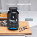 *Entrega exclusivo en Monterrey y su area metropolitana-  Omega 3 Aceite de Anchoa Salvaje con 180 Cápsulas de 1000 mg. Libre de Metales Pesados. Ingredientes Naturales. Omega 3 Platinum B Life.